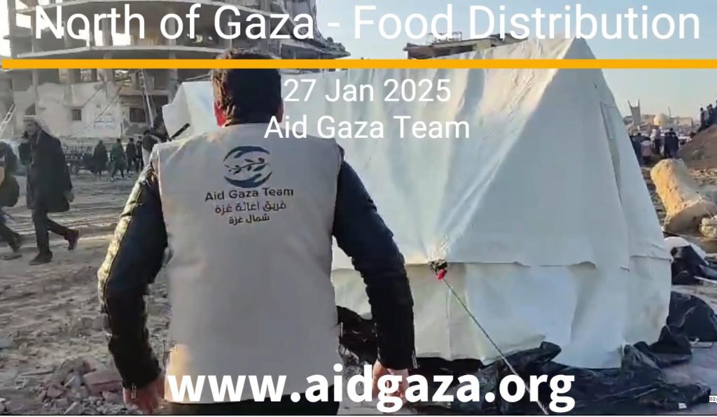 Action for Gaza Donations: Food Donation to North of Gaza Hospitals – 27-January-2025