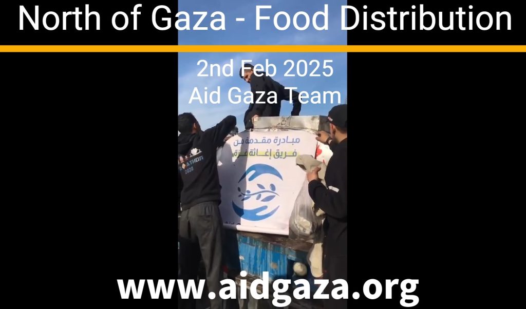 Action for Gaza Donations: First Water Distribution in February to North of Gaza Hospitals – 2-February-2025