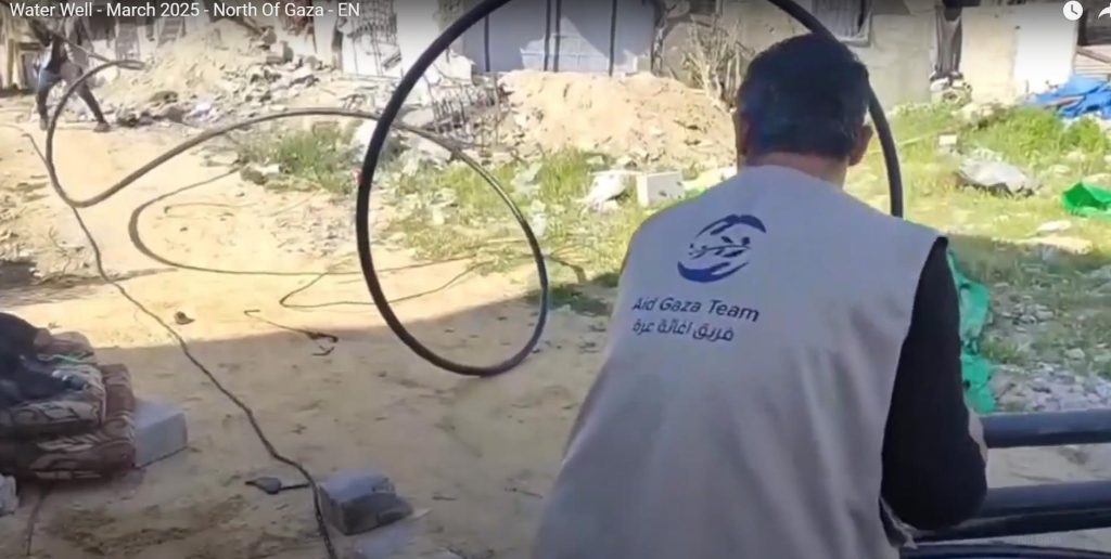 Action for Gaza Donations: Water Well Project in North of Gaza- 27-March-2025 Action for Gaza Donations: Water Well Project in North of Gaza- 27-March-2025